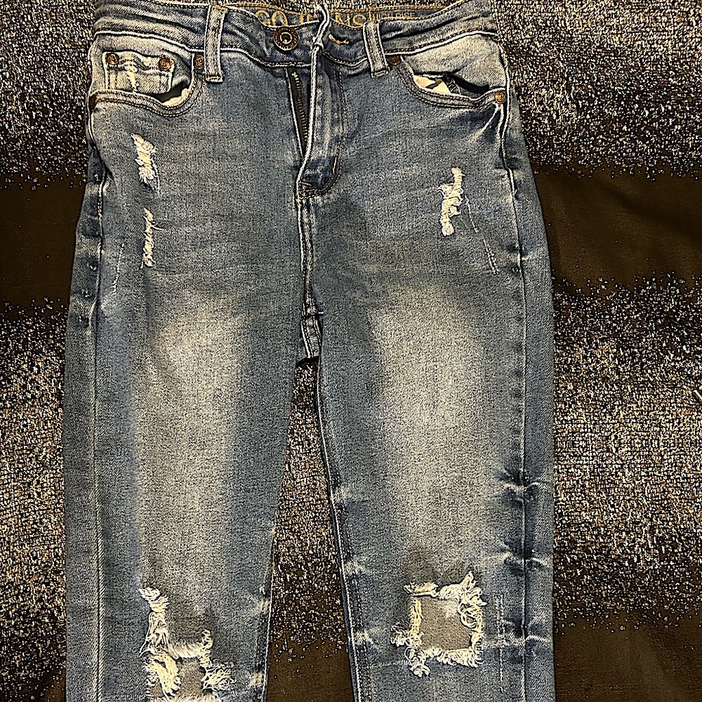 Denim Blue Skinny Jeans